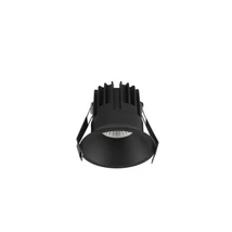 NovaLuce LUELA beépíthető szpotlámpa fém, fekete, LED, 3000K, 13W, 930lm - 9580622