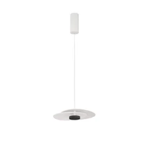 NovaLuce OLEA függeszték fém, fehér, LED Triac, 16W, 3000K, 537 Lm - NL-9580694