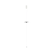 NovaLuce OLEA függeszték fém, fehér, LED Triac,  16W, 3000K, 540 Lm - NL-9580695