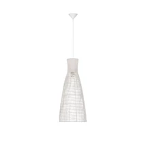 NovaLuce NIRO függeszték fém, természetes, fehér, E27 - NL-9586620