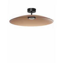 NovaLuce POLIFEMO mennyezet lámpa fém, üveg, fekete, barna, LED, 17W, 3000K, 1360 Lm - NL-9620143