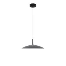 NovaLuce POLIFEMO függeszték fém, üveg, fekete, füstszín, LED, 13W, 3000K, 1040 Lm - NL-9620144