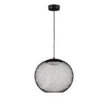 NovaLuce KINETIC függeszték fém, akrill, fekete,fehér, LED, 19W, 3000K, 855 Lm - NL-9620152
