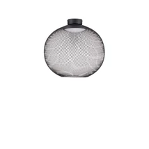 NovaLuce KINETIC mennyezet lámpa fém, akrill, fekete,fehér, LED, 23W, 3000K, 727 Lm - NL-9620154