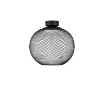 NovaLuce KINETIC mennyezet lámpa fém, akrill, fekete,fehér, LED, 19W, 3000K, 593 Lm - NL-9620155