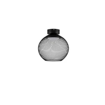 NovaLuce KINETIC mennyezet lámpa fém, akrill, fekete,fehér, LED, 12W, 3000K, 455 Lm - NL-9620156