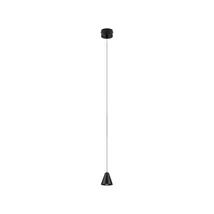 NovaLuce IRMOS függeszték fém, fekete, LED, 5W, 3000K, 371 Lm - NL-9695113