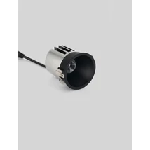 NovaLuce SANCO beépíthető szpotlámpa fém, fekete, LED, 10W, 3000K, 775 Lm - NL-9695135