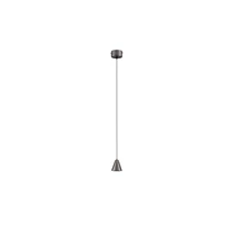 NovaLuce IRMOS függeszték fém, fekete, LED, 5W, 371lm, 3000K - NL-9695155