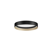NovaLuce LUMIA mennyezet lámpa fém, szilikon, fekete, pezsgőszín, LED, 49W, 2700-4000K, 2385 Lm - NL-9695193