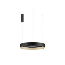 NovaLuce LUMIA függeszték fém, szilikon, fekete, arany, pezsgő, LED, 48W, 27000-4000K, 2101 Lm - NL-9695199
