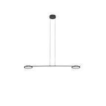 NovaLuce SCOPE függeszték fém, fekete, LED, 3000K, 19W, 1815lm - NL-9695252