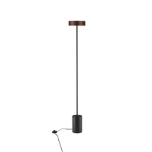 NovaLuce THEA állólámpa fém, fekete, barna, arany, LED, 17W, 3000K, 929 Lm - NL-9695294