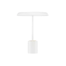 NovaLuce OPHELIA asztali lámpa fém, fehér, LED, 17W, 1156lm, 3000K - NL-9695323