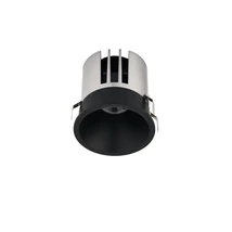 NovaLuce SANCO beépíthető szpotlámpa fém, fekete, LED, 10W, 4000K, 780 Lm - NL-9695327