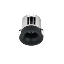 NovaLuce SANCO beépíthető szpotlámpa fém, fekete, LED, 10W, 4000K, 730 Lm - NL-9695335
