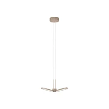 NovaLuce VEA függeszték fém, akril, pezsgőszín, LED, 14W, 2700-3000K, 867 Lm - NL-9695341