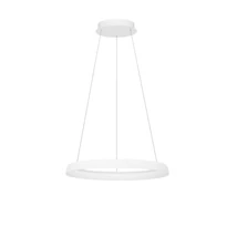 NovaLuce OVIA függeszték fém, szilikon, fehér, LED, 61W, 27000-4000K, 2453 Lm - NL-9695703