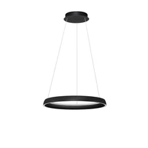 NovaLuce OVIA függeszték fém, szilikon, fekete, LED, 61W, 27000-4000K, 2453 Lm - NL-9695704
