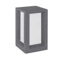 NovaLuce Castro kültéri állólámpa beton, műanyag, szürke, E27, IP65 - NL-9739351