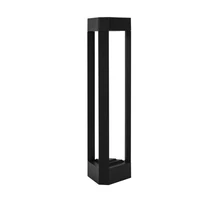 NovaLuce Pax kültéri állólámpa fém, fekete, LED, 3000K, 9W, 715lm, IP54 - NL-9756500