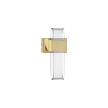 NovaLuce ARGO fali lámpa fém, akrill, arany, áttetsző, LED, 3000K, 10W, 413lm - NL-9756716