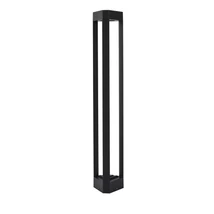 NovaLuce Pax kültéri állólámpa fém, fekete, LED, 3000K, 9W, 715lm, IP54 - NL-9756800