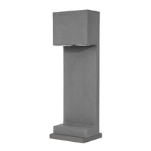 NovaLuce Grante kültéri állólámpa beton, szürke, 2xGU10, IP65 - NL-9790022