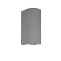 NovaLuce Lido kültéri fali lámpa beton, üveg, szürke, 2xGU10, IP65 - NL-9790522