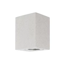NovaLuce Fuento kültéri fali lámpa beton, üveg, fehér, GU10, IP65 - NL-9790541