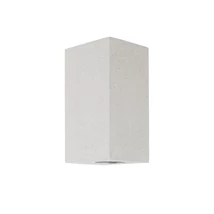 NovaLuce Fuento kültéri fali lámpa beton, üveg, fehér, 2xGU10, IP65 - NL-9790551