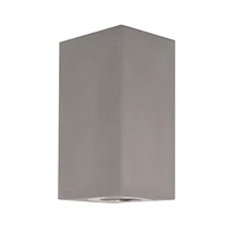 NovaLuce Fuento kültéri fali lámpa beton, üveg, szürke, 2xGU10, IP65 - NL-9790552