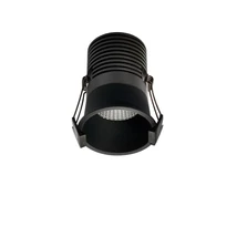 NovaLuce GLYCE beépíthető szpotlámpa fém, fekete, LED, 20W, 3000K, 1079 Lm - NL-9844031