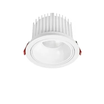 NovaLuce VULCAN beépíthető szpotlámpa fém, fehér, LED, 40W, 3000K, 3433 Lm - NL-9844036