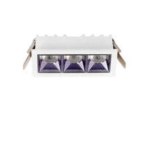 NovaLuce AREA beépíthető szpotlámpa fém, fehér, LED, 6W, 3000K, 465 Lm - NL-9844052
