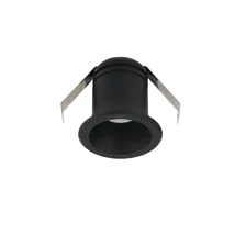 NovaLuce ADO beépíthető szpotlámpa fém, fekete, LED, 3W, 3000K, 196 Lm - NL-9844062