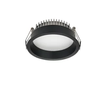 NovaLuce FATI beépíthető szpotlámpa fém, fekete, LED, 23W, 4000K, 2193 Lm - NL-9844070