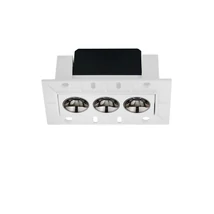 NovaLuce GONO beépíthető szpotlámpa fém, fehér, LED, 6W, 3000K, 292 Lm - NL-9844088