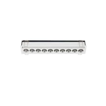 NovaLuce GONO beépíthető szpotlámpa fém, fehér, LED, 15W, 3000K, 818 Lm - NL-9844093
