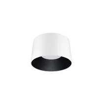 NovaLuce ATIL mennyezet lámpa fém, fehér, fekete, LED, 35W, 3000K, 2080 Lm - NL-9870012