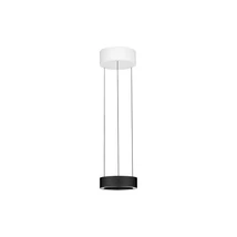 NovaLuce AFI függeszték fém, fehér, fekete, LED, 24W, 3000K, 1712 Lm - NL-9870016
