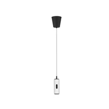 NovaLuce HOLM függeszték fém, fehér, fekete, LED, 12W, 3000K, 743 Lm - NL-9870023