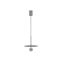 NovaLuce EDEM függeszték fém, szürke, LED, 8W, 3000K, 590 Lm - NL-9870046