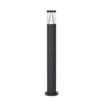 NovaLuce Rock kültéri állólámpa fém, fekete, LED, 3000K, 10W, 760lm, IP65 - NL-9905024