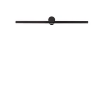 NovaLuce BREGGO fürdőszobai fali lámpa fém, fekete, LED, 3000K, 17W, 890lm, IP54 - 9923422