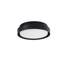 NovaLuce Oliver kültéri mennyezet lámpa fém, műanyag, fekete, LED, 3000K, 20W, 1550lm, IP65 - NL-9944603