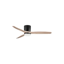 NovaLuce ALOA ventiláror fém, akril, fekete, barna, fehér, LED, 18W, 3000-4000-6500K, 2190 Lm - NL-9952371