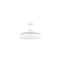 NovaLuce NEVMA ventilátoros mennyezet lámpa fém, műanyag, fehér, áttetsző, LED, 36W, 3000-4000-6500K, 4100 Lm - NL-9952378