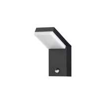 NovaLuce FARGE kültéri fali lámpa mozgásérzékelővel fém, akril, antracit, fehér, LED, 12W, 703lm, 3000K, IP65 - NL-9971476