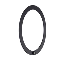 NovaLuce LYB fali lámpa fém, akrill, fekete, LED, 27W, 3000K, 2000 Lm - NL-9980579